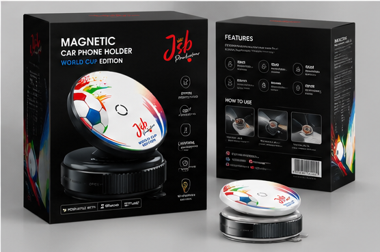 JSB — World Cup Edition Magnetic Car Phone Holder