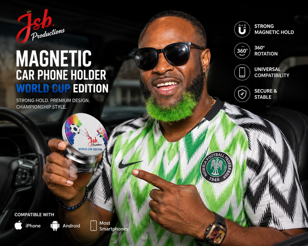 JSB — World Cup Edition Magnetic Car Phone Holder